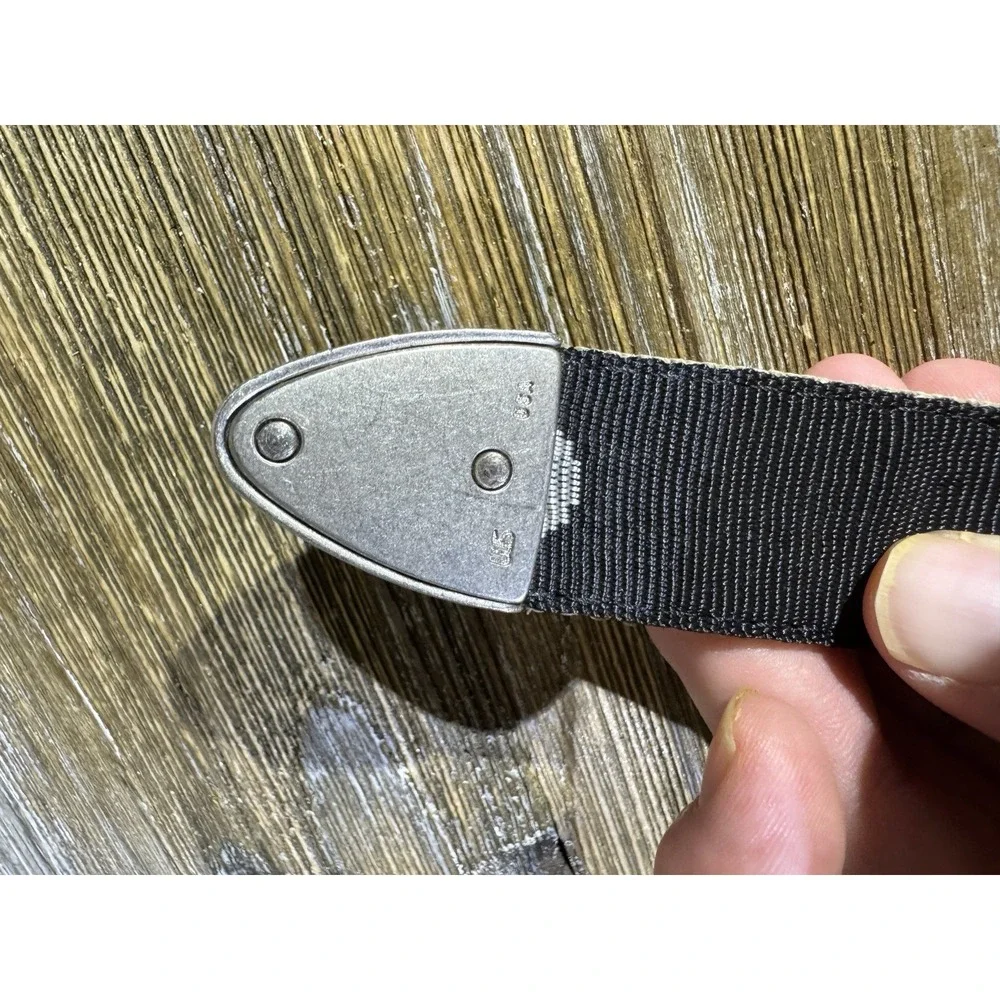 Vintage Crookies Belt Gray Tan Men's Size‎ 32